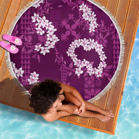 Mokihana Maile and Ilima Leis Beach Blanket Akala Hawaiian Tapa Quilt Pattern - Polynesian Pride