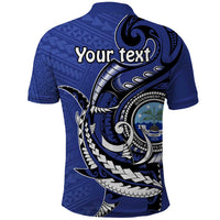 Personalized FSM 1986 Independence Day Polo Shirt Polynesian Shark Tattoo Style LT9 - Polynesian Pride
