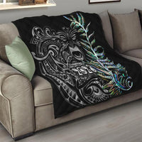 New Zealand Rugby Quilt NZ Black Fern Champions History With Papua Shell LT9 - Polynesian Pride