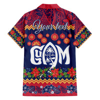 Personalised Guam Christmas Hawaiian Shirt Felis Pusgua Santa Beach Polynesian Pattern LT9 - Polynesian Pride