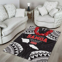 Samoa Black Saturday Area Rug Samoa mo Samoa with Black Ula Fala
