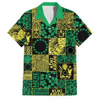 Cook Islands Mere Kiritimiti Hawaiian Shirt Pacific Patchwork Xmas Vibes - Polynesian Pride