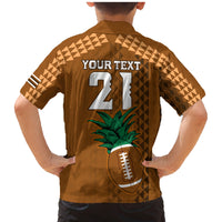 Custom Hawaii Honolulu Bowl Family Matching Mermaid Dress and Hawaiian Shirt With Kakau Tribal Pattern LT9 - Polynesian Pride