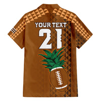 Custom Hawaii Honolulu Bowl Hawaiian Shirt With Kakau Tribal Pattern LT9 - Polynesian Pride