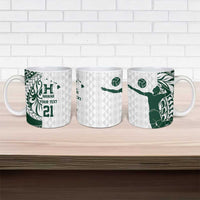 Polynesian Hawaii Volleyball Custom Ceramic Mug Kakau with Sport Style LT9 - Polynesian Pride