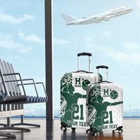 Polynesian Hawaii Volleyball Custom Luggage Cover Kakau with Sport Style