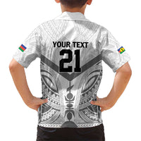 New Caledonia Football Custom Kid Hawaiian Shirt Go Champions Les Cagous LT9 - Polynesian Pride