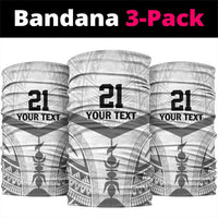 New Caledonia Football Custom Neck Gaiter Go Champions Les Cagous - Polynesian Pride