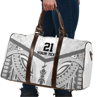 New Caledonia Football Custom Travel Bag Go Champions Les Cagous - Polynesian Pride