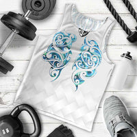 Queensland Maori Kiwi Personalised Men Tank Top Ma Kakariki Papua Shell Maori Tribal Tattoo