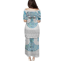 Queensland Maori Kiwi Personalised Puletasi Ma Kakariki Papua Shell Maori Tribal Tattoo