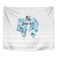 Queensland Maori Kiwi Personalised Tapestry Ma Kakariki Papua Shell Maori Tribal Tattoo