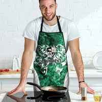 Queensland Maori Kiwi Personalised Apron Kikirangi Papua Shell Maori Tribal Tattoo LT9 - Polynesian Pride