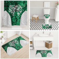 Queensland Maori Kiwi Personalised Bathroom Set Kikirangi Papua Shell Maori Tribal Tattoo LT9 - Polynesian Pride