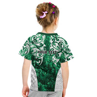 Queensland Maori Kiwi Personalised Kid T Shirt Kikirangi Papua Shell Maori Tribal Tattoo