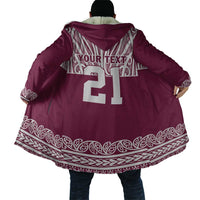 Queensland Maori Nga Hau E Wha Custom Cloak Polynesian Maori Tribal Pattern - Polynesian Pride