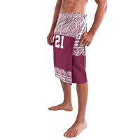 Queensland Maori Nga Hau E Wha Custom Lavalava Polynesian Maori Tribal Pattern