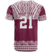 Queensland Maori Nga Hau E Wha Custom T Shirt Polynesian Maori Tribal Pattern