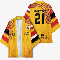 Queensland Papua New Guinea Custom Kimono All Gold Pacific PNG Tribal Style - Polynesian Pride