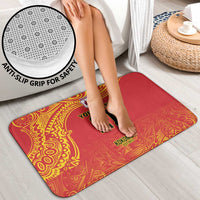 Queensland Papua New Guinea Custom Bathroom Set All Red Pacific PNG Tribal Style LT9 - Polynesian Pride