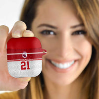 Queensland Tonga Custom AirPods Case QLD with Tongan Ngatu Pattern - Polynesian Pride