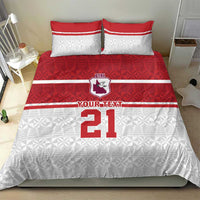 Queensland Tonga Custom Bedding Set QLD with Tongan Ngatu Pattern
