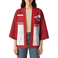 Queensland Tonga Custom Kimono QLD with Tongan Ngatu Pattern - Polynesian Pride