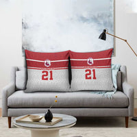 Queensland Tonga Custom Pillow Cover QLD with Tongan Ngatu Pattern - Polynesian Pride