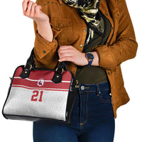 Queensland Tonga Custom Shoulder Handbag QLD with Tongan Ngatu Pattern