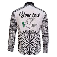 Personalised Tonga 676 Family Matching Puletasi and Hawaiian Shirt Tribal Kupesi Ngatu Unique