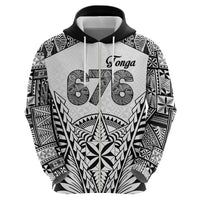 Personalised Tonga 676 Hoodie Tribal Kupesi Ngatu Unique LT9 - Polynesian Pride