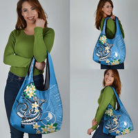 FSM Yap State Polynesian Shark Tattoo Personalised Grocery Bag