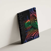 New Caledonia Polynesian Tatoo Personalised Canvas Wall Art