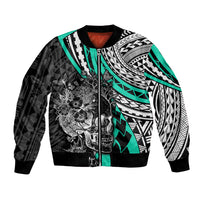 personalised-polynesia-skull-bomber-jacket-tattoo-in-the-style-of-maori-with-marine-life-aqua