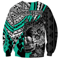 personalised-polynesia-skull-sweatshirt-tattoo-in-the-style-of-maori-with-marine-life-aqua