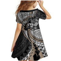 personalised-polynesia-skull-family-matching-mermaid-dress-and-hawaiian-shirt-tattoo-in-the-style-of-maori-with-marine-life-gold