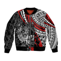 personalised-polynesia-skull-bomber-jacket-tattoo-in-the-style-of-maori-with-marine-life-red