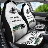 New Zealand South Africa Rugby Car Seat Cover History Commemorative World Cup Winners Unique LT9 - Polynesian Pride