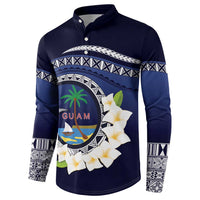 Hafai Adai Guam Guasalis Button Sweatshirt Polynesian Tribal Pattern