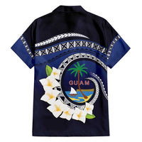 Hafai Adai Guam Guasalis Family Matching Tank Maxi Dress and Hawaiian Shirt Polynesian Tribal Pattern