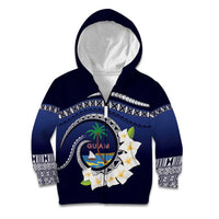 Hafai Adai Guam Guasalis Kid Hoodie Polynesian Tribal Pattern