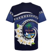 Hafai Adai Guam Guasalis Rugby Jersey Polynesian Tribal Pattern