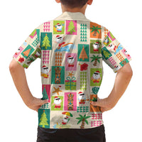 Mele Kalikimaka Hawaii Christmas Family Matching Puletasi and Hawaiian Shirt Funny Santan Hippie Style LT9 - Polynesian Pride
