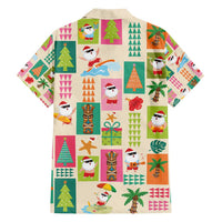 Mele Kalikimaka Hawaii Christmas Family Matching Puletasi and Hawaiian Shirt Funny Santan Hippie Style LT9 - Polynesian Pride