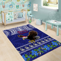 American Samoa Christmas Area Rug Manuia le Kerisimasi Polynesian Tribal LT9 - Polynesian Pride