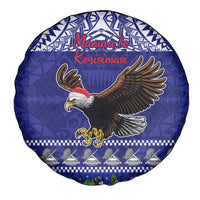 American Samoa Christmas Spare Tire Cover Manuia le Kerisimasi Polynesian Tribal LT9 - Polynesian Pride