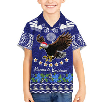 Personalised American Samoa Christmas Hawaiian Shirt Manuia le Kerisimasi Polynesian Tribal LT9 - Polynesian Pride