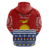 Kiribati Christmas Hoodie Tekeraoi n Te Tiritimati Polynesian Tribal LT9 - Polynesian Pride