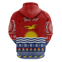 Personalised Kiribati Christmas Hoodie Tekeraoi n Te Tiritimati Polynesian Tribal LT9 - Polynesian Pride