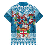 Fijian Tagimoucia Flowers Hawaiian Shirt Christmas Coquette bow